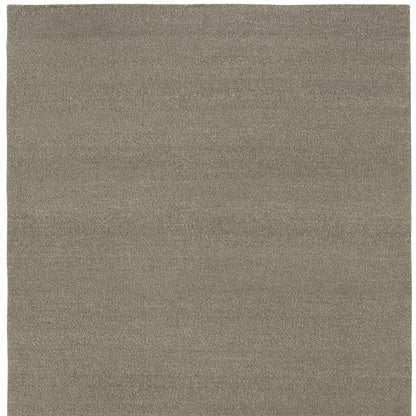 Handgeweven Wollen Vloerkleed Annemijn Clay Detail