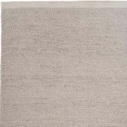 Handgeweven vlak wollen vloerkleed Fay Marble 