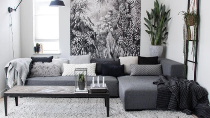 Handgeweven wollen vloerkleed Filou Offwhite Mix 05 detail 1