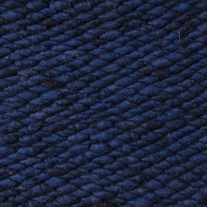 Handgeweven wollen vloerkleed Lisanne Donker Jeans 059