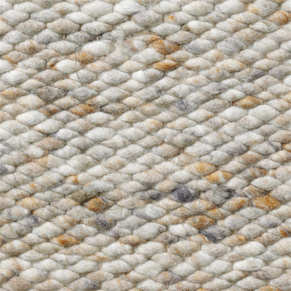 Handgeweven wollen vloerkleed Lisanne Leem 464