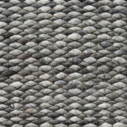 Handgeweven wollen vloerkleed Lisanne Mix Dawn 446 + Olive 448