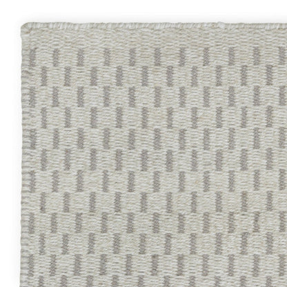 Hip Handgeweven Vloerkleed Ritchy Grijs Details
