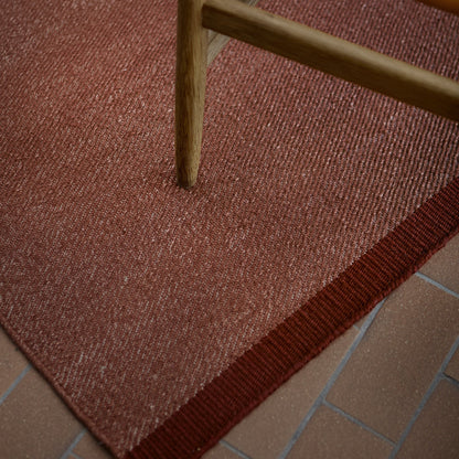 Hip Vloerkleed Ulrike Bordeaux interieur