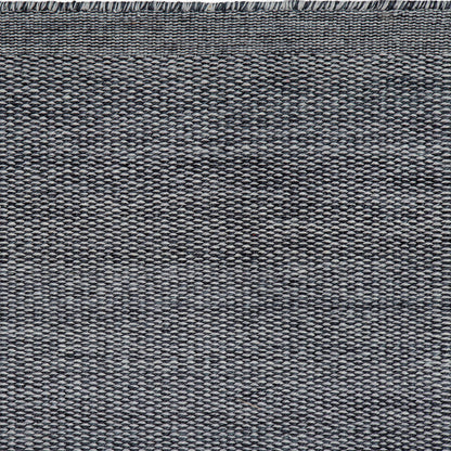 Hip wollen vloerkleed Brecht Houtskool Lichtgrijs detail