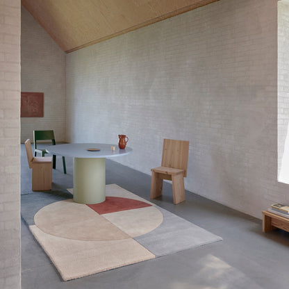 Hip vloerkleed Raven Roest interieur