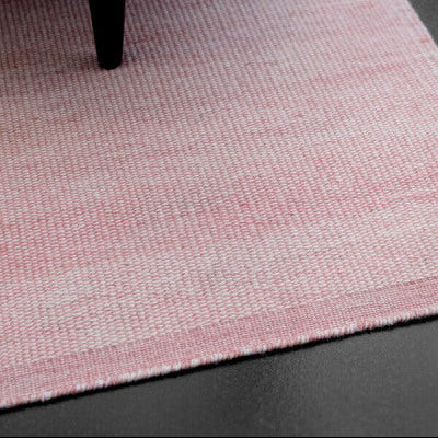 Hip wollen vloerkleed  Brecht Roze sfeer