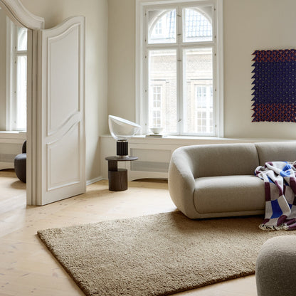 Hoogpolig Handgeweven Wollen Vloerkleed Ellen Cashmere sfeer