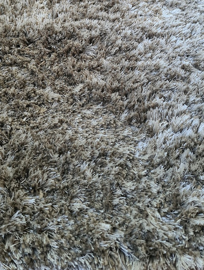 Hoogpolig vloerkleed Penelope Ecru 