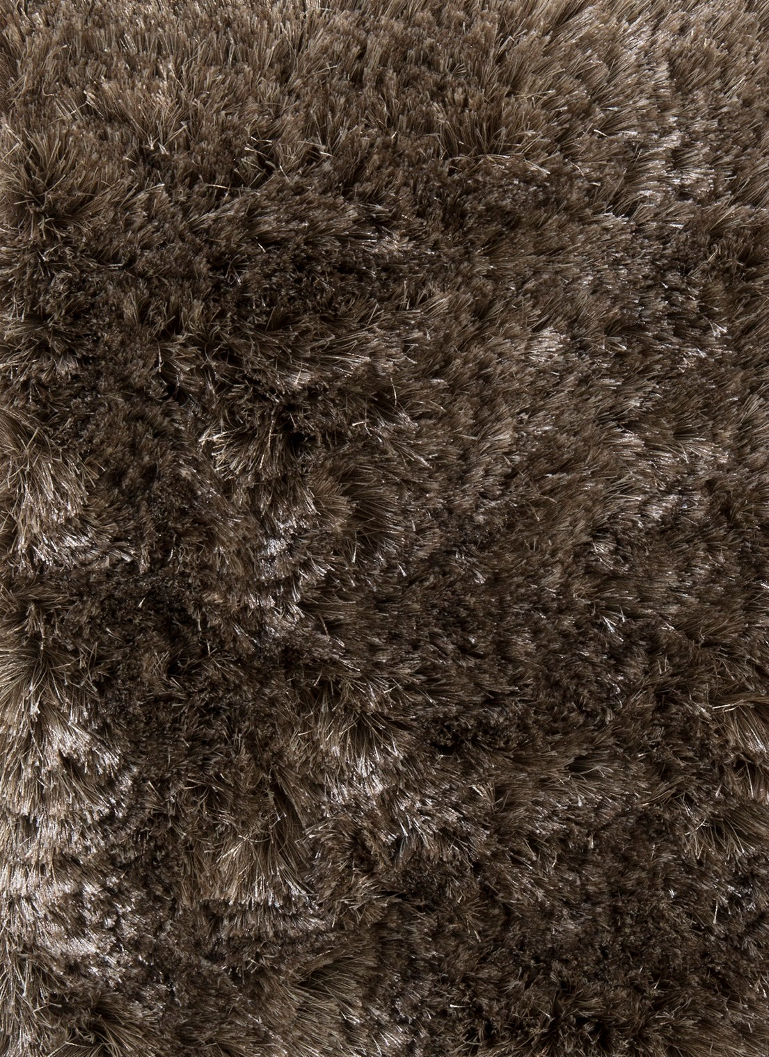 Hoogpolig vloerkleed glossy Valerie Taupe 033