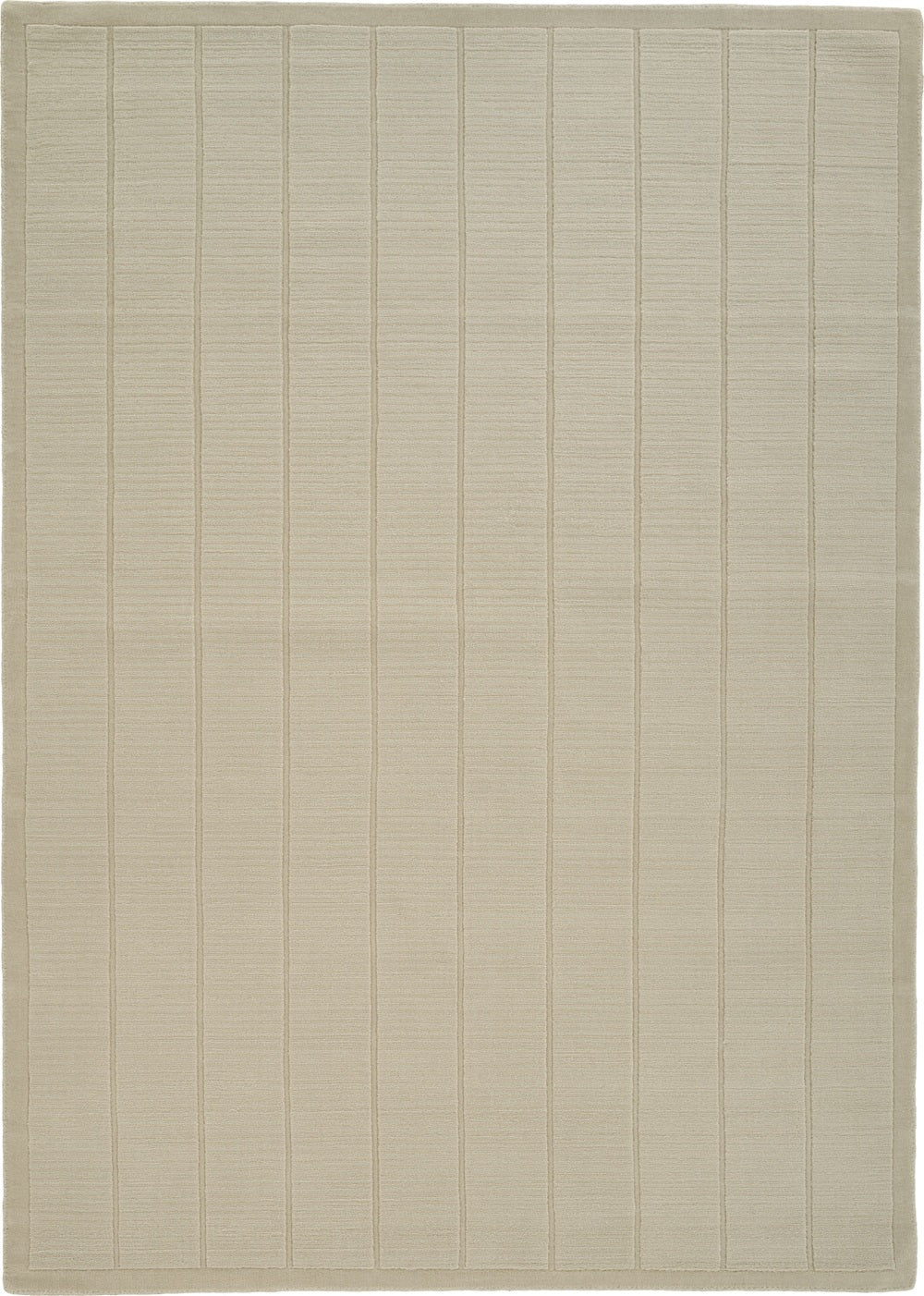 Kaatz Japandi wollen vloerkleed Tatami cream volledig