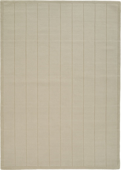 Kaatz Japandi wollen vloerkleed Tatami cream volledig