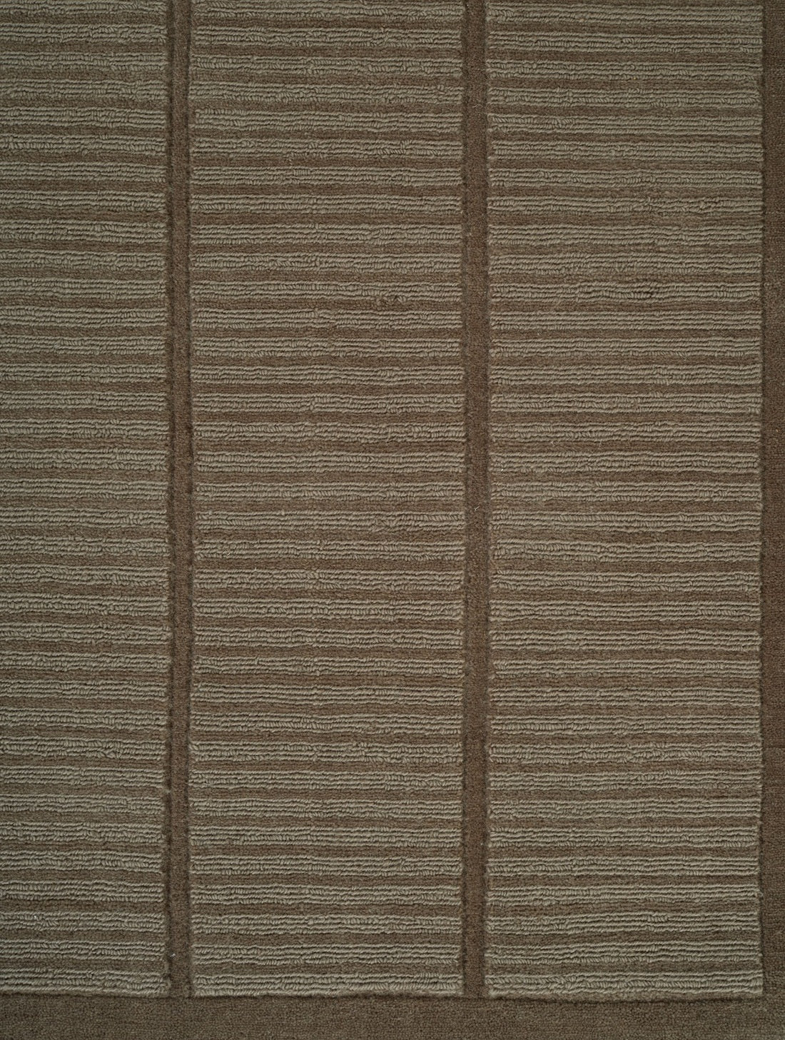 Kaatz Japandi wollen vloerkleed Tatami taupe detail