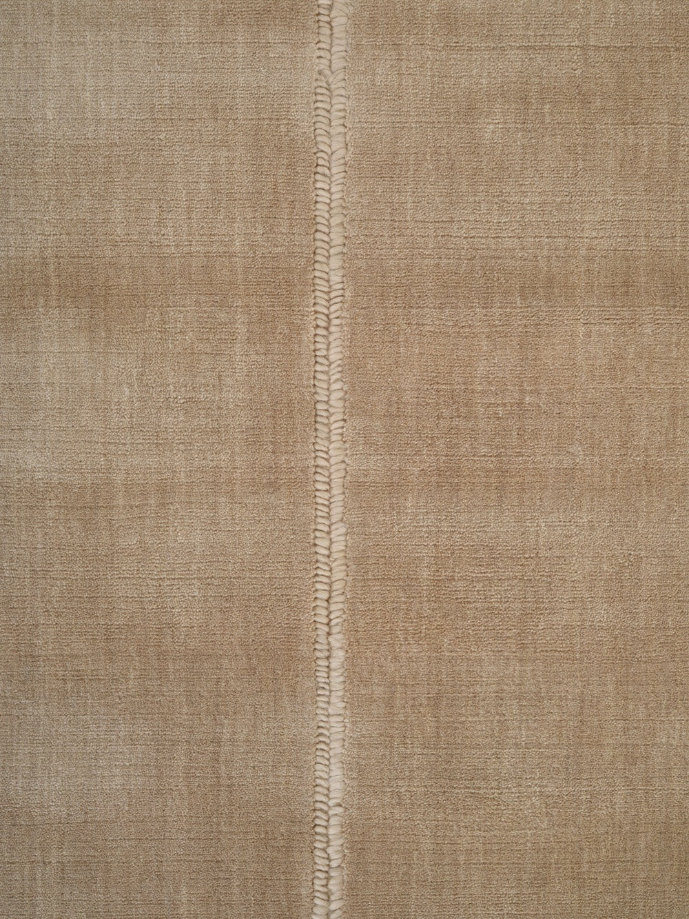 Japandi wollen vloerkleed Noren Camel detail