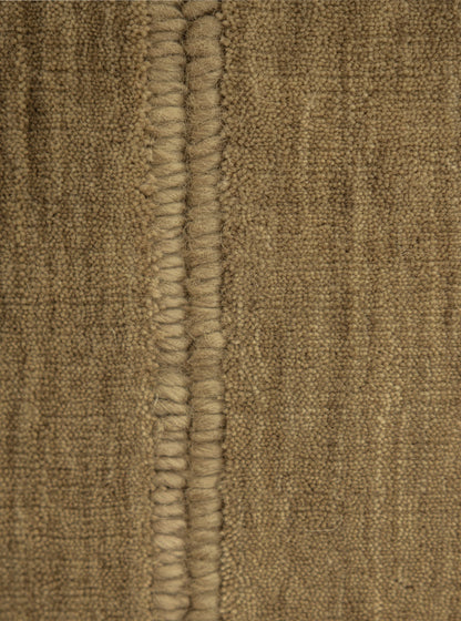 Japandi wollen vloerkleed Noren Mos detail