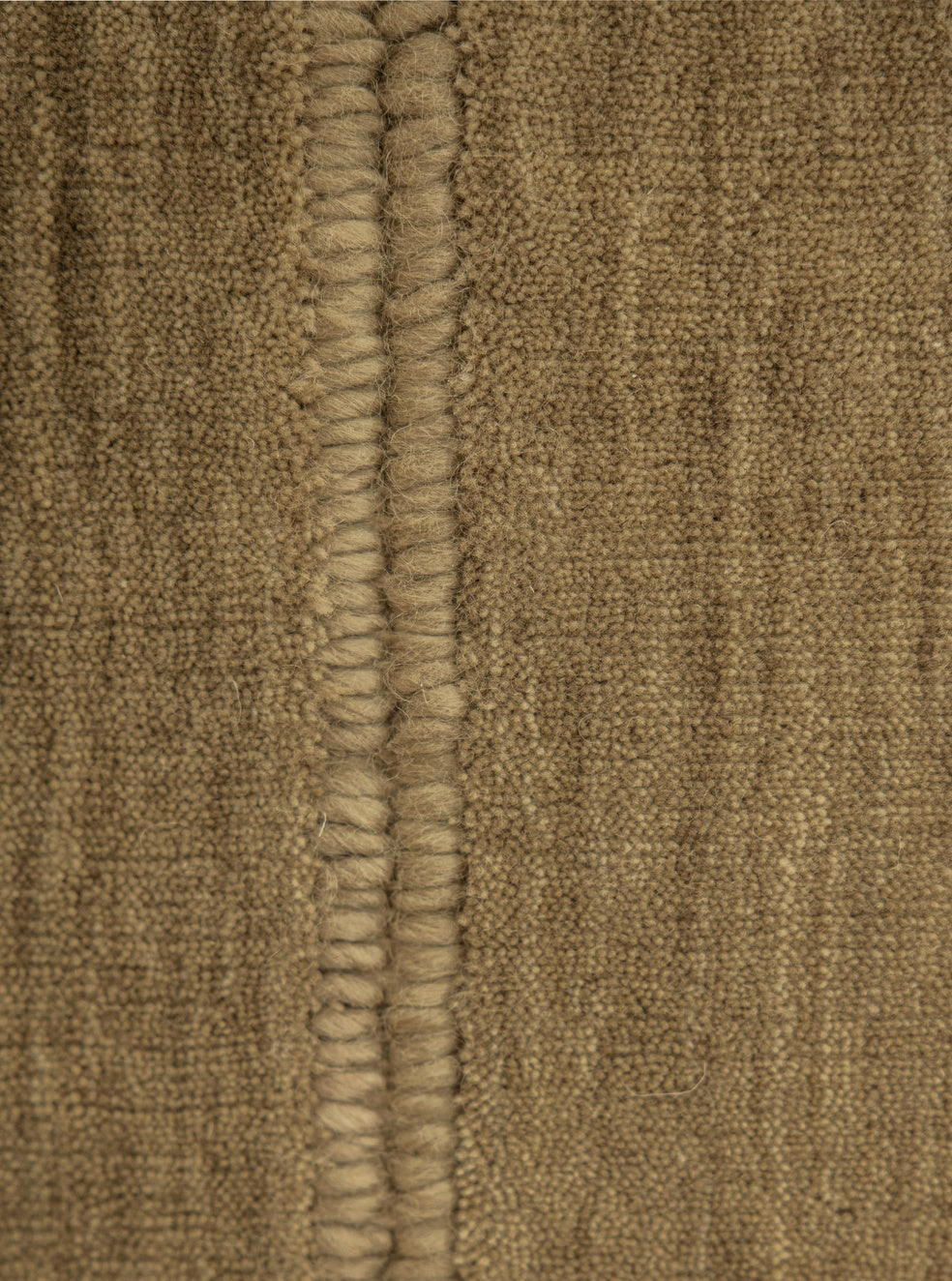 Japandi wollen vloerkleed Noren Mos detail