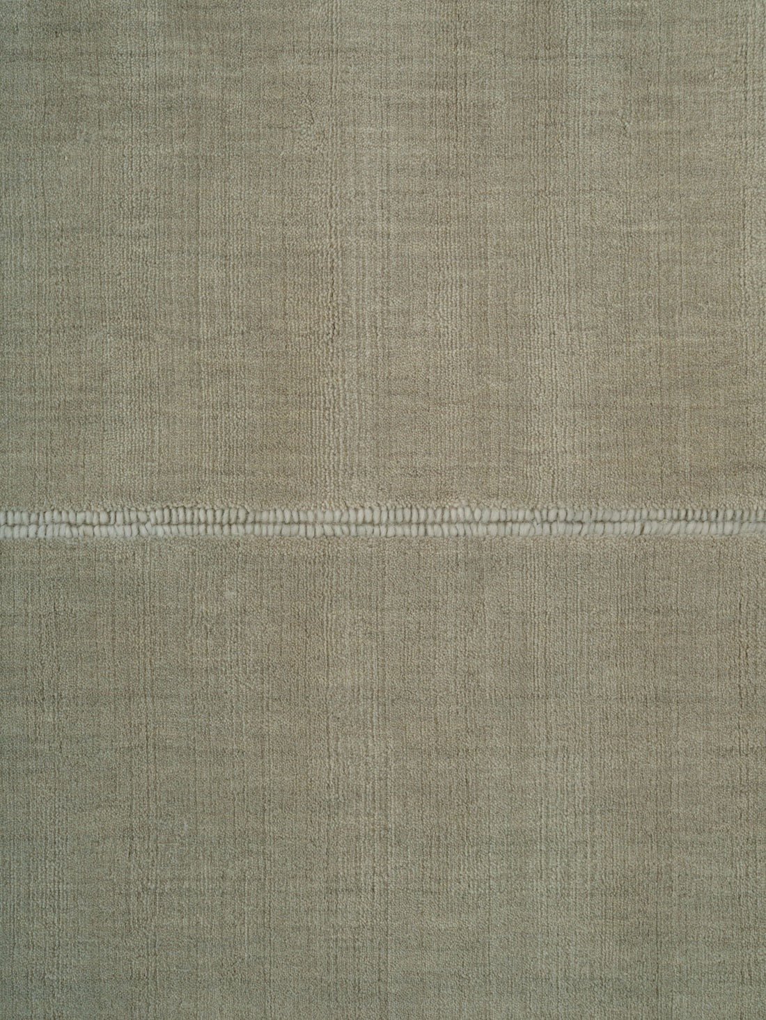 Japandi wollen vloerkleed Faya Taupe detail