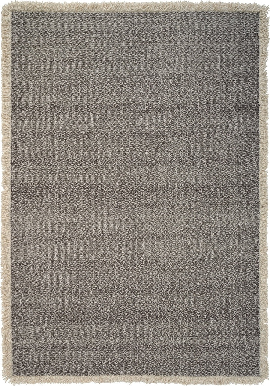 Kaatz Japandi wollen vloerkleed Soft Graniet volledig