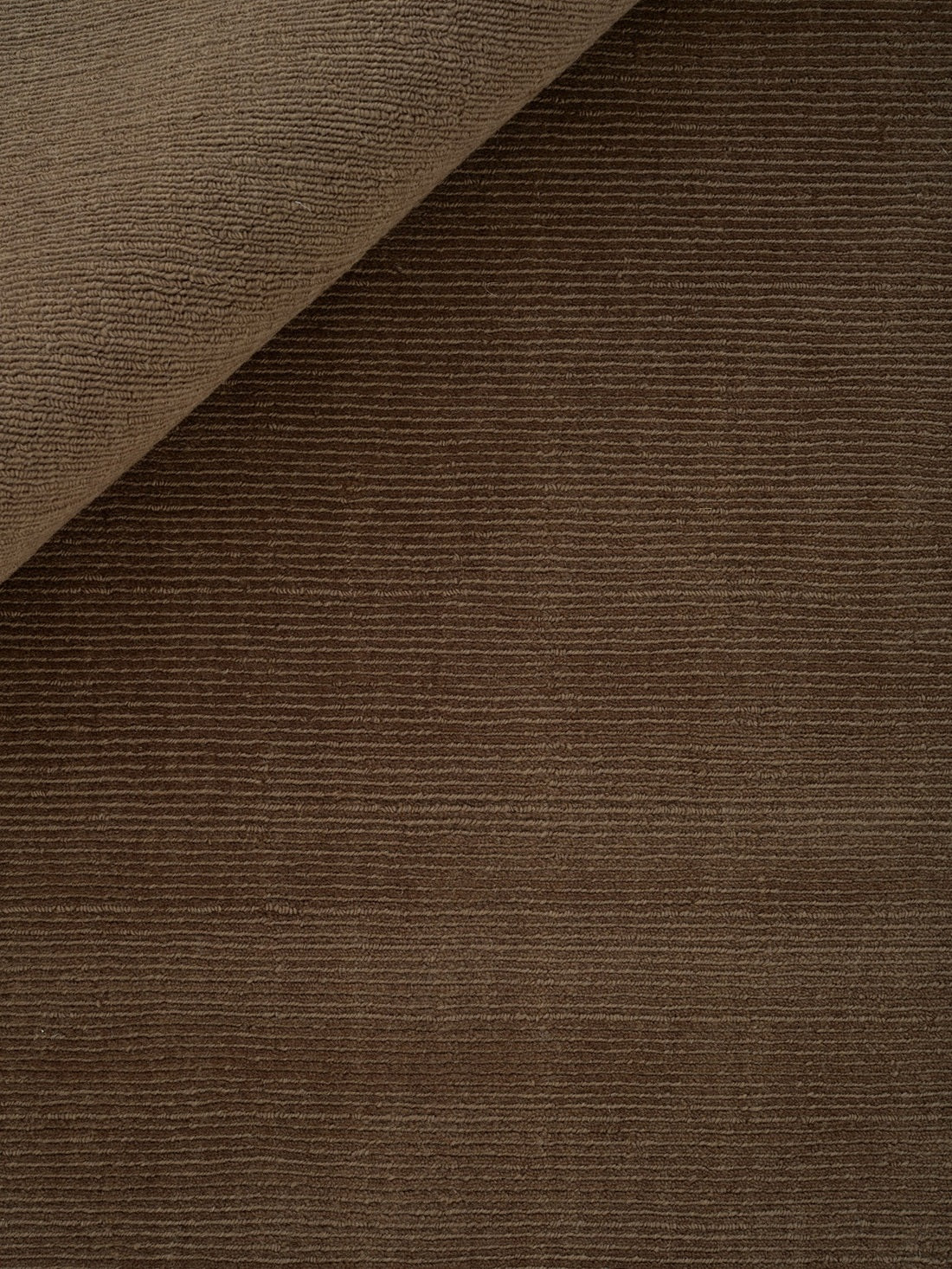 Kaatz Japandi wollen vloerkleed Yano Olijf closeup