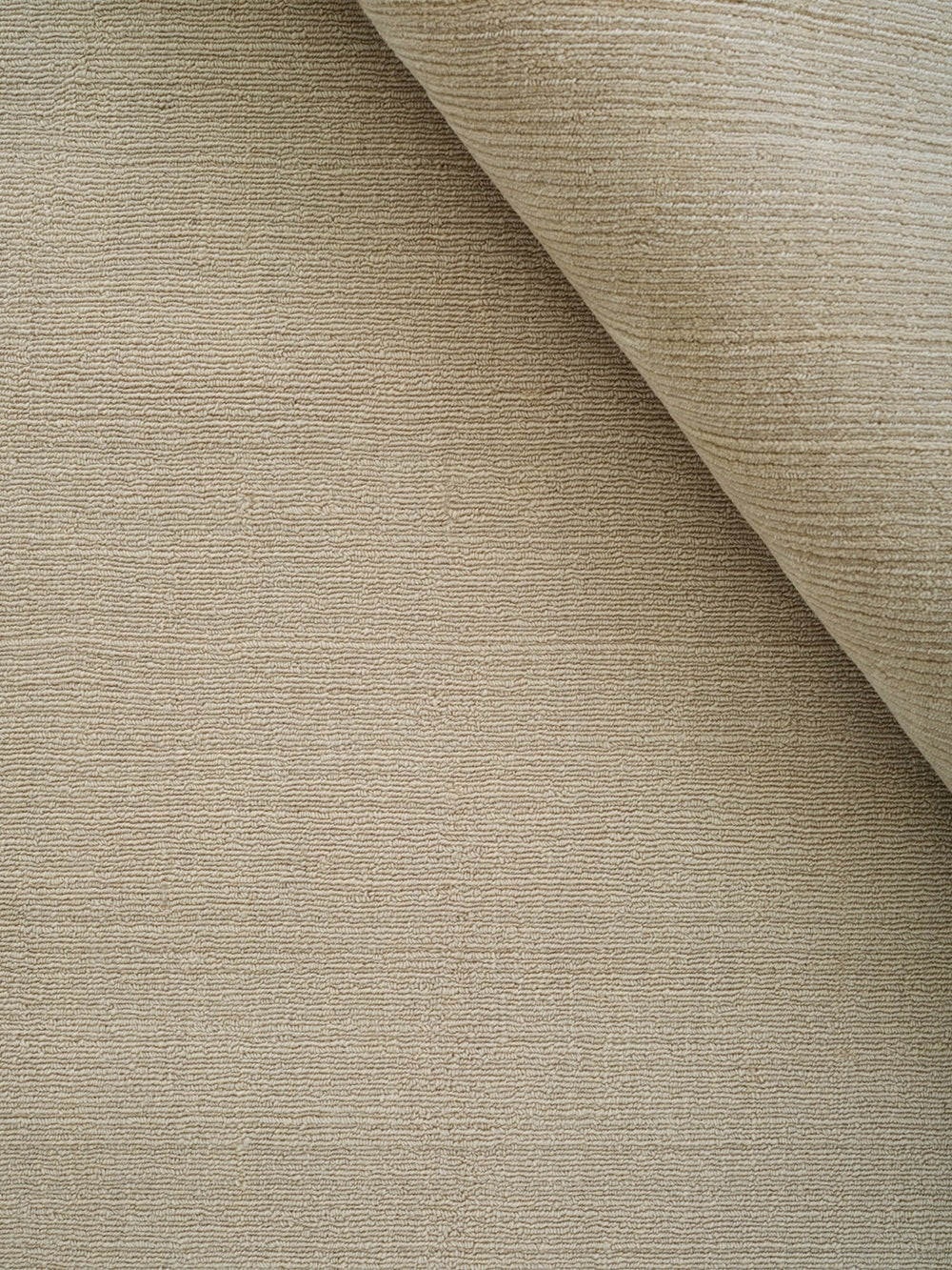 Kaatz Japandi wollen vloerkleed Yano Beige closeup