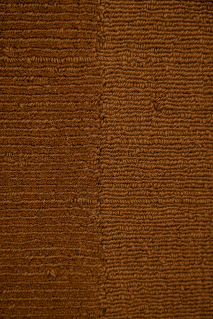 Kaatz Japandi wollen vloerkleed Yoni Bruin detail