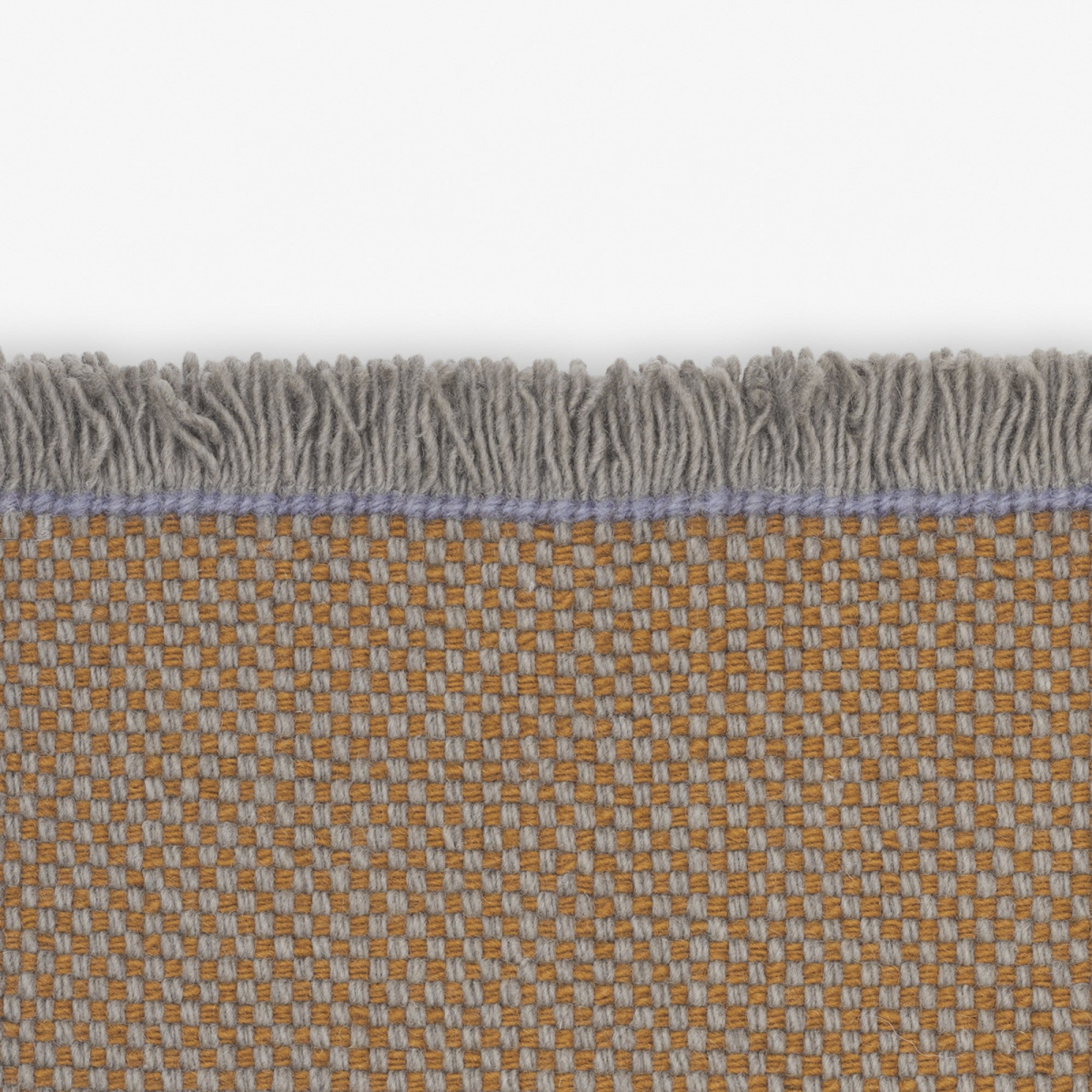 Kvadrat designvloerkleed Duotone Grijs Bruin 0521