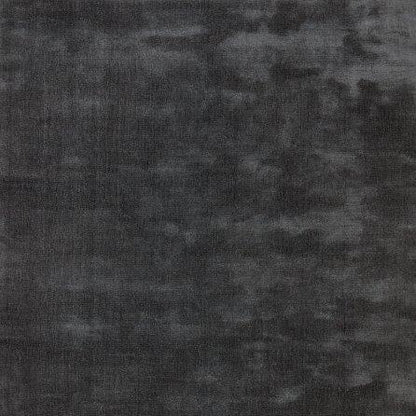 Laagpolig Glossy Wollen Vloerkleed Viveke Dark Grey detail 