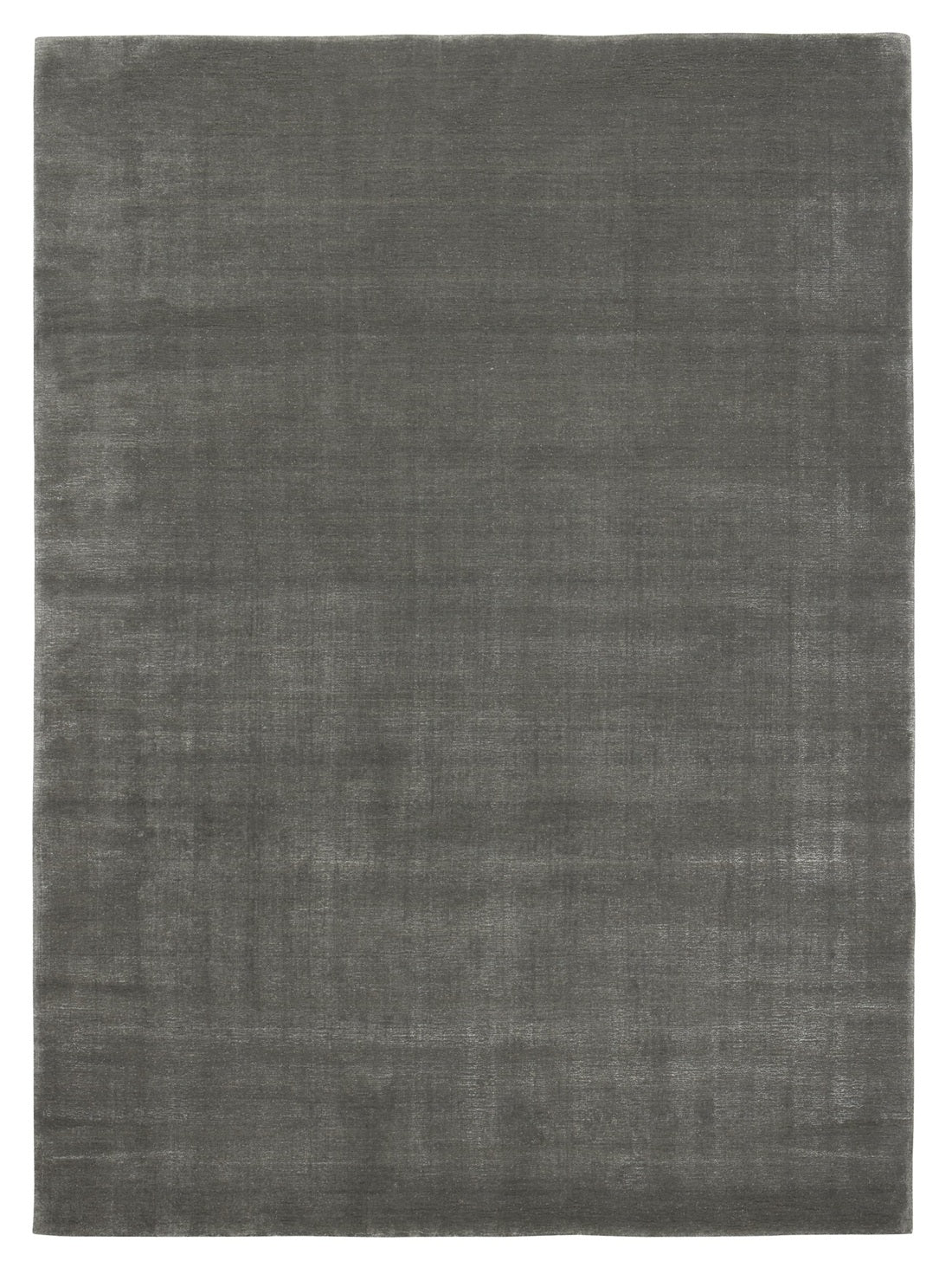 Laagpolig wollen vloerkleed Vivienne Grey