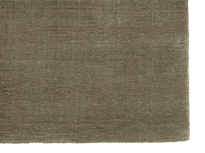 Laagpolig wollen vloerkleed Vivienne Clay closeup