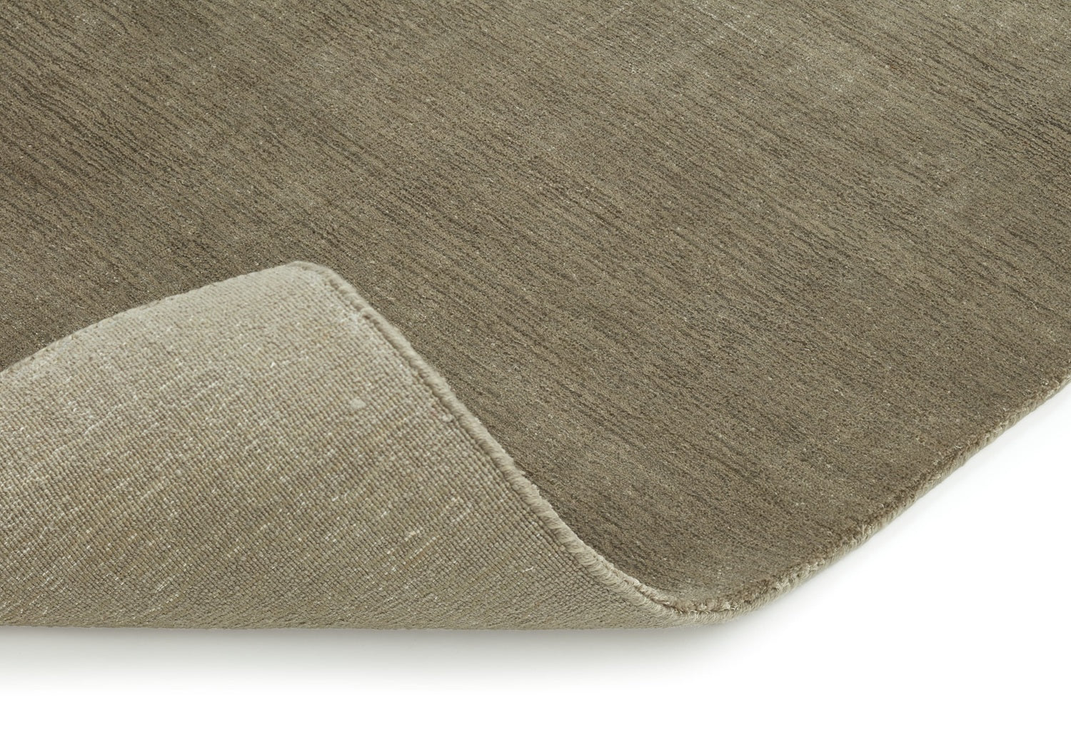 Laagpolig wollen vloerkleed Vivienne Clay detail
