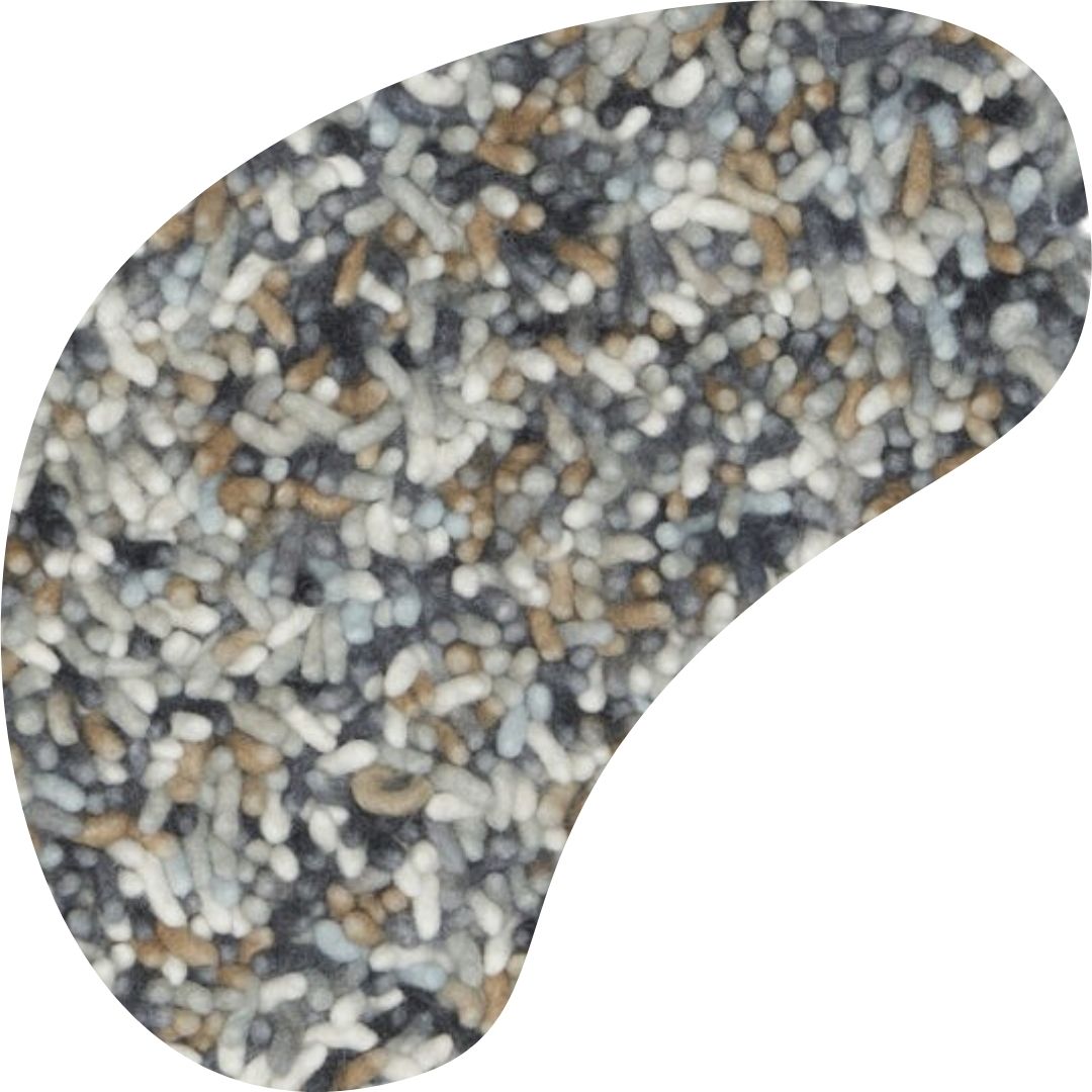 Organisch hoogpolig wollen vloerkleed Steffi Winter 03