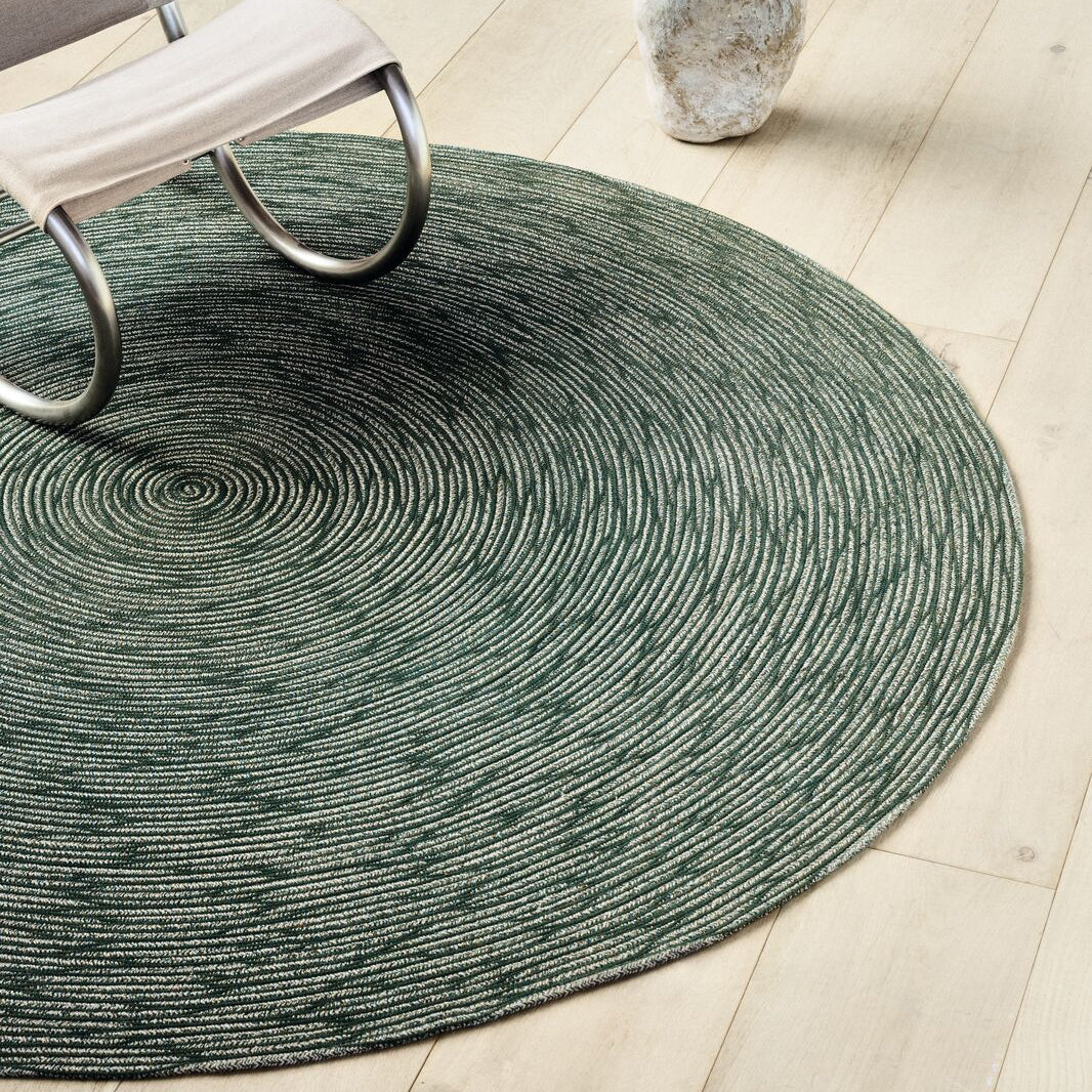 Rond_design_vloerkleed_Kvadrat_Braid_C0961_sfeer
