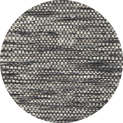 Rond geweven wollen vloerkleed Anna Terazzo