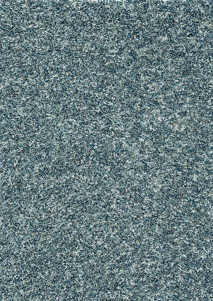 Rond hoogpolig vloerkleed Jade Jeans volledig