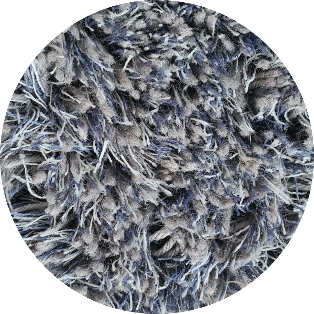 Rond hoogpolig vloerkleed Millenerpoort Eterno 40 Lichtgrijs 2308