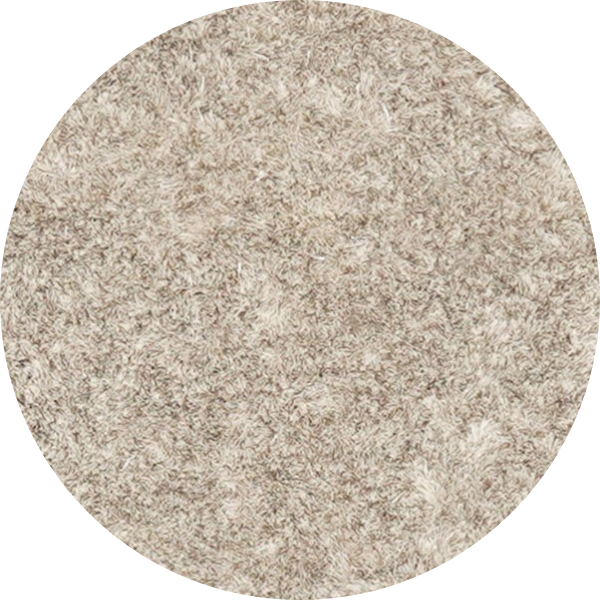 Rond hoogpolig kleed Tjitske Beige Lichtgrijs 03