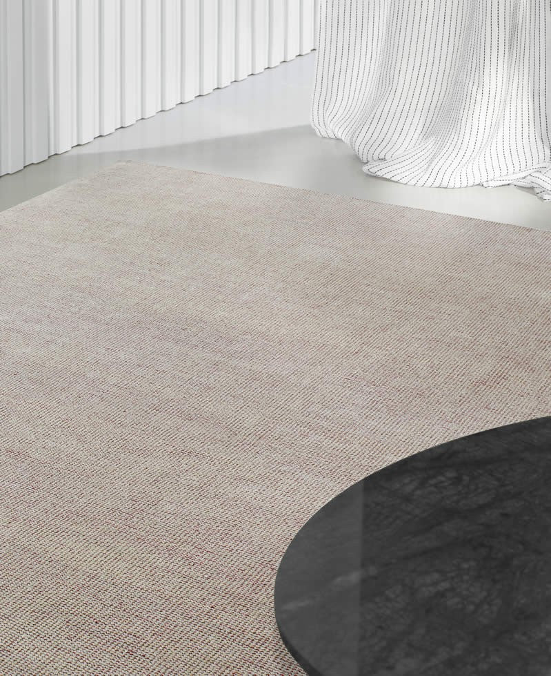 Design vloerkleed Kvadrat Kanon Oud Roze 0015 sfeerbeeld