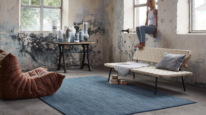 Vloerkleed Kantoor Jackie Lichtblauw 001 sfeer