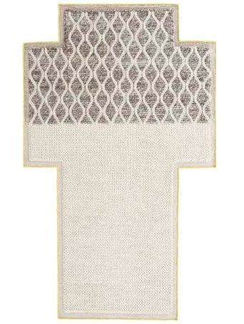 Vloerkleed Gan Rugs Mangas Space Plait Ivory