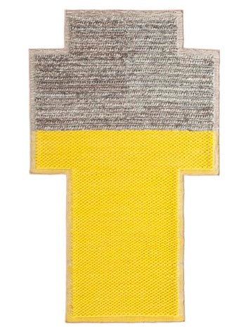 Vloerkleed Gan Rugs Mangas Space Plait Yellow