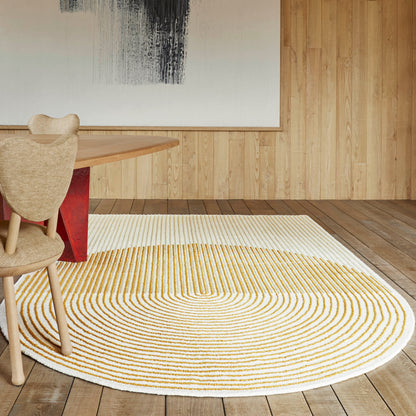 Vloerkleed Gan Rugs Ply Yellow sfeer