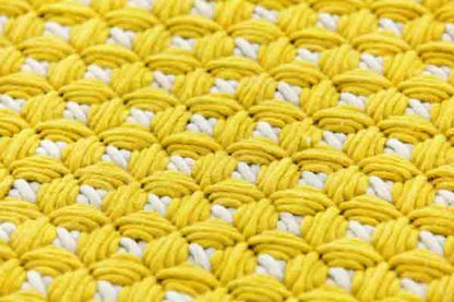 Vloerkleed Gan Rugs Silai Blue detail 3