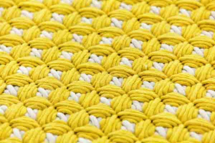 Vloerkleed Gan Rugs Silai Blue detail 3