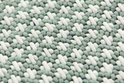 Vloerkleed Gan Rugs Silai Blue detail 4