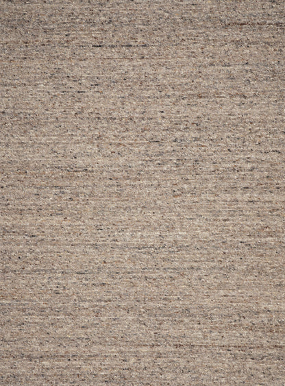 Wollen handgeweven vloerkleed Nanda Greige 15