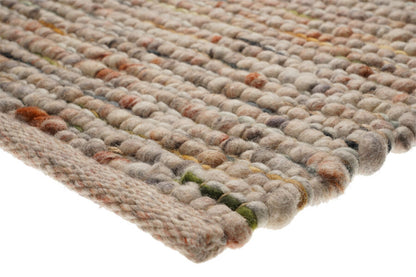 Wollen vloerkleed Greet Beige 02 closeup