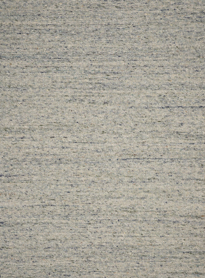 Wollen vloerkleed handgeweven Nanda Blauw 14