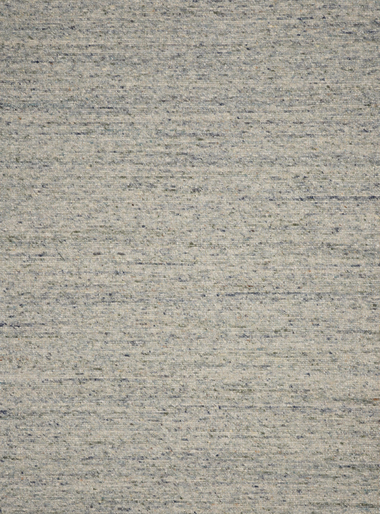 Wollen vloerkleed handgeweven Nanda Blauw 14