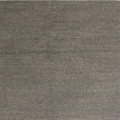 Wollen vloerkleed hip Fenne Zwart Bruin 