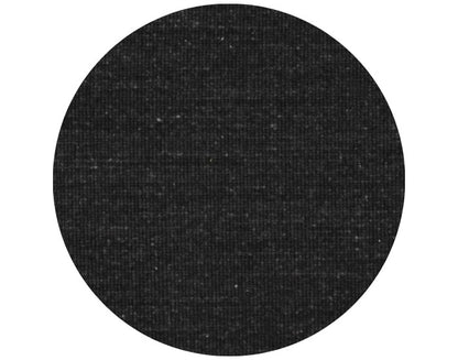 Wollen vloerkleed vlak geknoopt Keet rond Antraciet 24 
